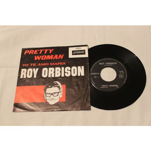 Roy Orbison and the Candy Men Belgium Import 45 & Picture Sleeve PRETTY WOMAN