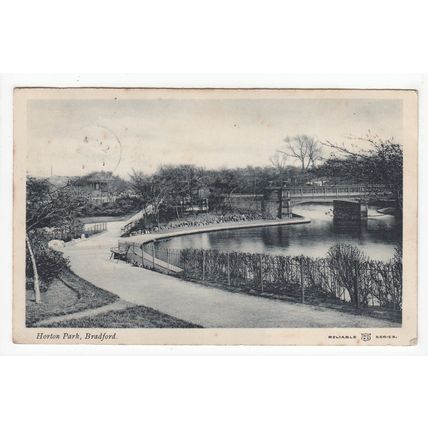 Horton Park Bradford Postcard 1904 West Yorkshire