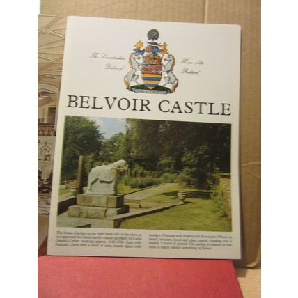 BELVOIR CASTLE LEICESTERSHIRE.. 1981 guide by English Life Publication 28 page /