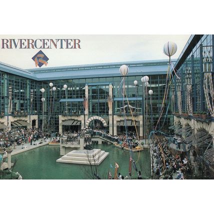 Helium Balloons at Rivercenter San Antonio Texas USA Just Add Water Postcard