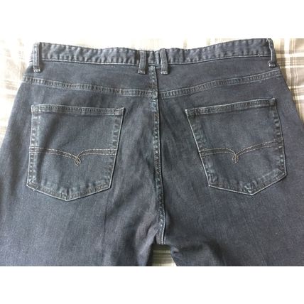 next STRAIGHT 36S Blue Jeans - Waist 38" Leg 30" - W38 L30 - 36W 29L - Zip Fly