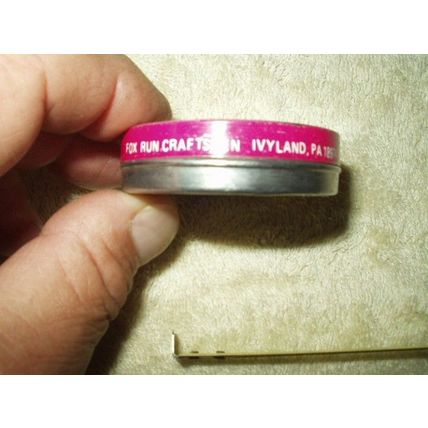 vtg stick-um candle adhesive used washable never hardens