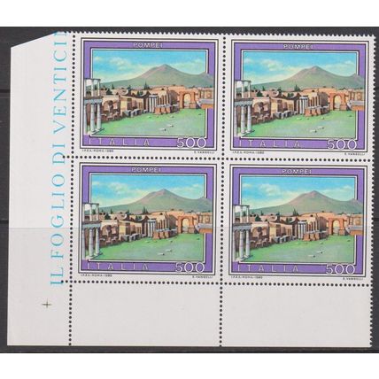 ITALY 1989 Tourist Publicity - Paintings-POMPEI MNH (p462)