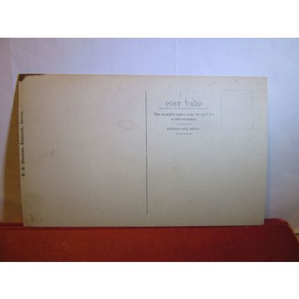 TRINITY CHURCH, EXMOUTH, DEVON unused antique postcard RP by R E Holden local =