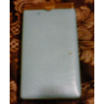 Baronet Cigarette leather case snap closure