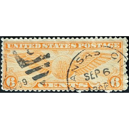 STAMP UNITED STATES SGA685 1934 6c Winged Globe Used