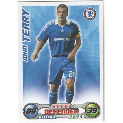 Match Attax 2008/2009 John Terry Chelsea
