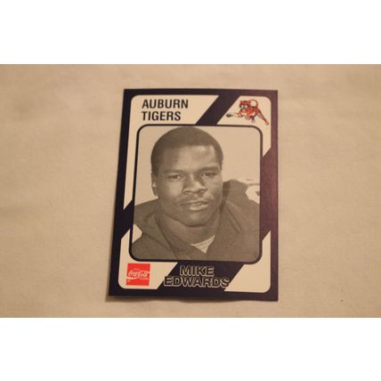 Mike Edwards 1989 Collegiate Collection Auburn NO. 163