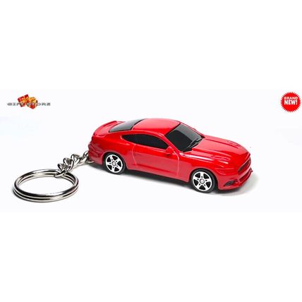RARE KEYCHAIN RED FORD MUSTANG BLACK TINTED WINDOW CUSTOM Ltd GREAT GIFT
