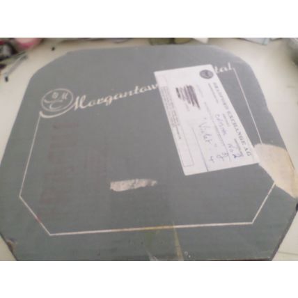 MICHAEL YATES - COUNTRY LADIES - VIOLET - MORGANTOWN - LEAD CRYSTAL PLATE -BOXED