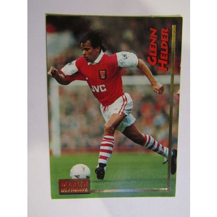 10. Glen Helder - Arsenal - Merlin Ultimate P. L 1995/96 Football Card (ef1)