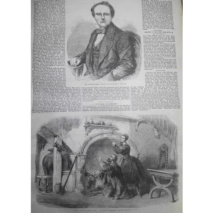 Illustrated London News, August 6, 1859. Peace Conference, Zurich; General Vinoy