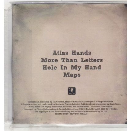 Benjamin Francis Leftwich : A Million Miles Out. PROMO CD EP