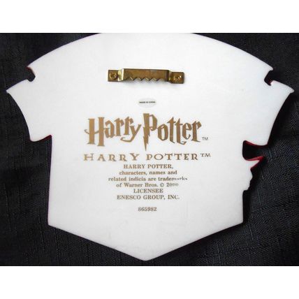 Harry Potter Wall Plaque Decoration by Enesco 2000 - Quidditch Golden Snitch VGC