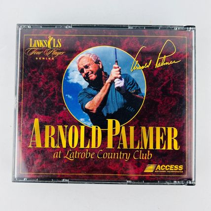 Arnold Palmer Links LS Golf at Latrobe C.C. Kapalua PC 4-Disc CD Rom Software