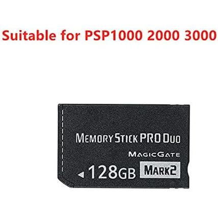 Original128Gb High Speed Memory Stick Pro Duo 128Gb (HX) PSP Accessories/Camera
