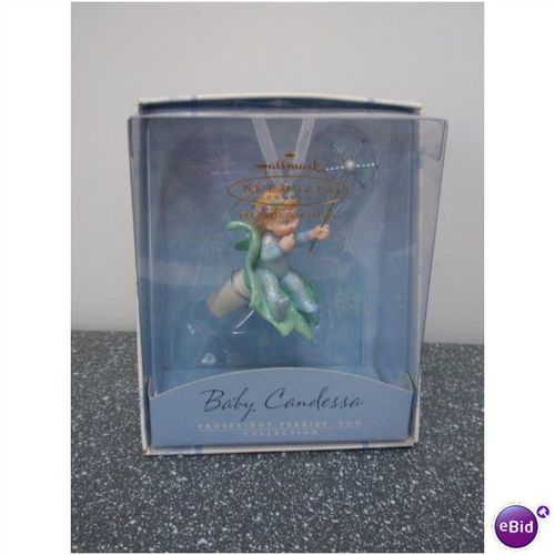 2002 Hallmark Baby Candessa Frostlight Faeries, Too Christmas Ornament