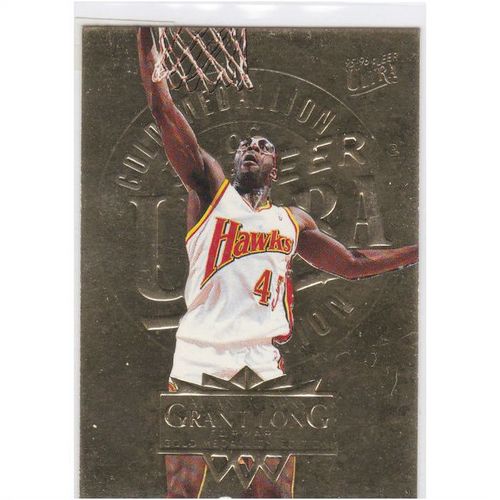 1995-96 Ultra Basketball Grant Long-Gold Medallion