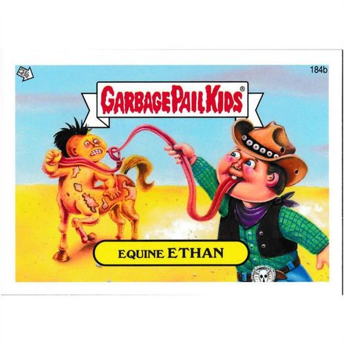 2013 Garbage Pail Kids Mini - #184b - Equine Ethan