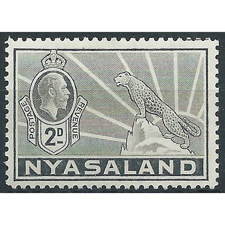 Nyasaland 1934 SG117 2d Pale Grey Mounted Mint ..
