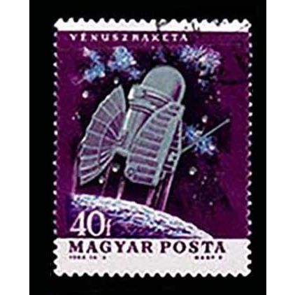 Hungary 1964 Space Research 40f Used Stamp