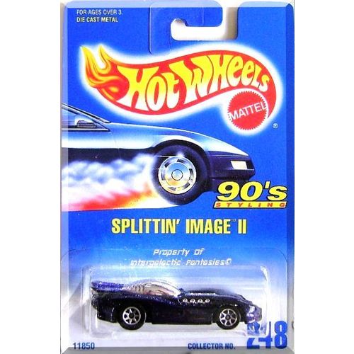 Hot Wheels - Splittin' Image II: 90's Styling - Collector #248 (1996) *Blue*