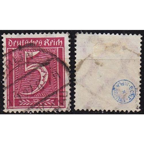 GERMANY REICH [1921] MiNr 0177 ( O/used ) [01] geprüft
