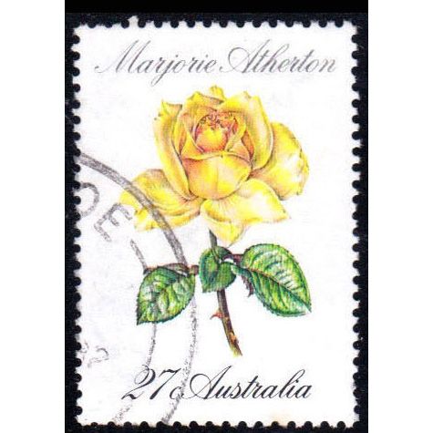 Australia 1982 Flowers Rose 27c Used Stamp