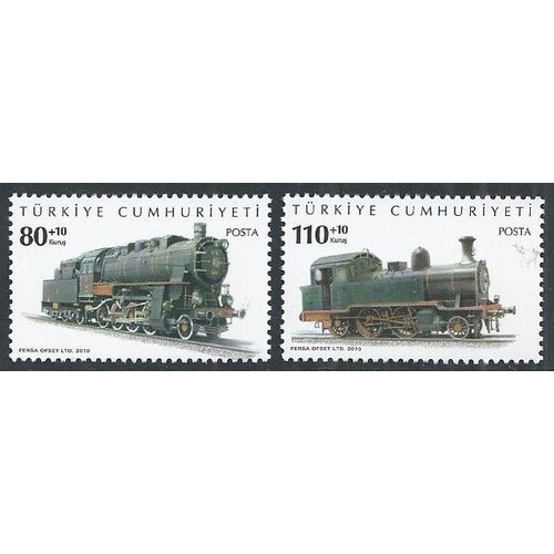 Turkey Mi 3838/9: Steam Locomotives.