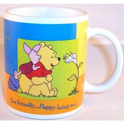 NEW Houston Harvest Disney Winnie the Pooh "Too Much Appetite..." Coffee Mug
