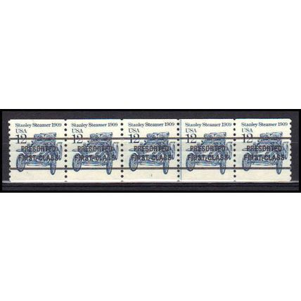 2132a 12c Stanley Steamer Fine MNH Dry Gum PNC 1/5 AA0432