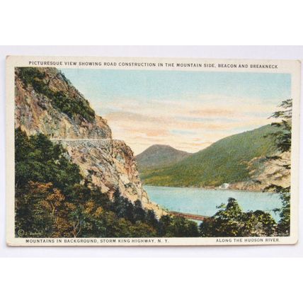 vintage postcard Storm King Highway, N.Y.
