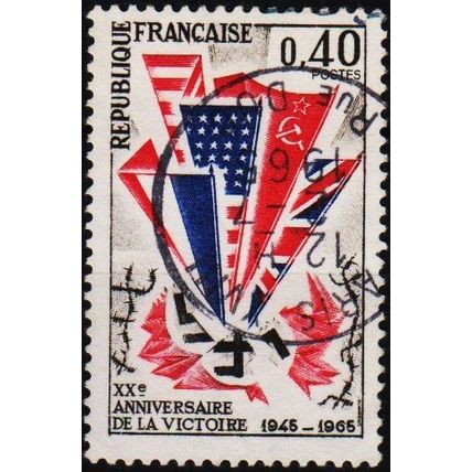 France. 1965 40c S.G.1679 Used