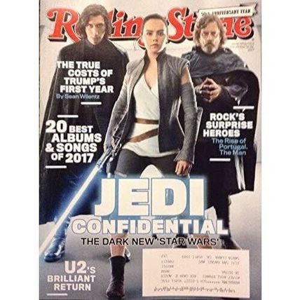 ROLLING STONE-DECEMBER 14-28, 2017-JEDI CONFIDENTIAL-NEW-FAST SHIPPING