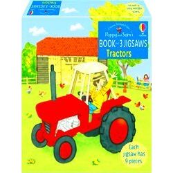 Farmyard Tales Poppy And Sam Poppy And Sam's Book And 3 Jigsaws: Tractors - Heat
