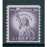 1057 3c Statue of Liberty Fine MNH MA0151
