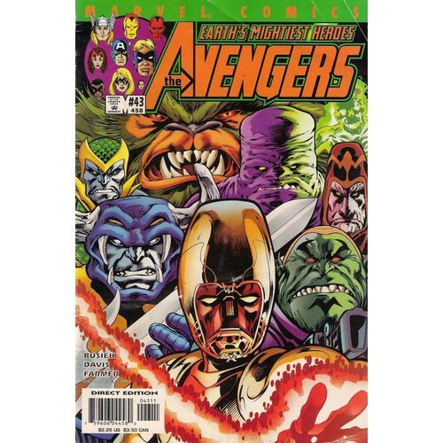 AVENGERS vol.3 # 43 (458) : MARVEL COMICS : 2001 : vg-(3.5)