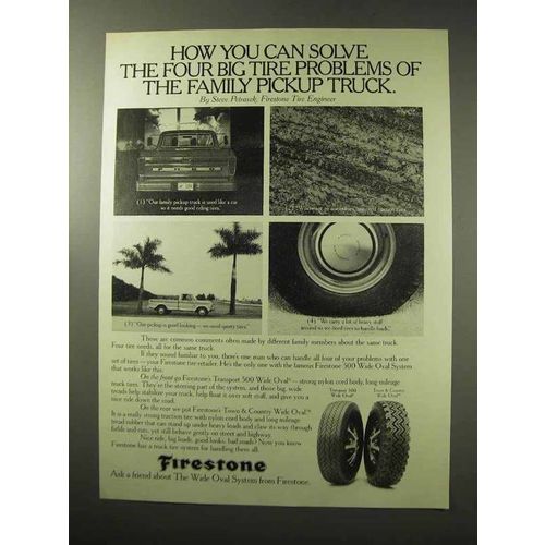 1977 Firestone Transport 500, Town & Country Tires Ad