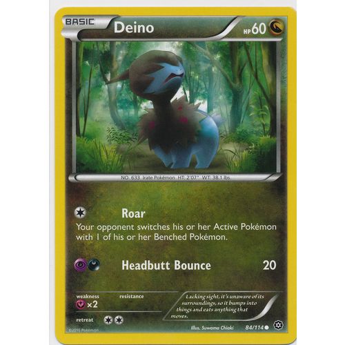 Pokemon XY Steam Siege 84/114 Deino