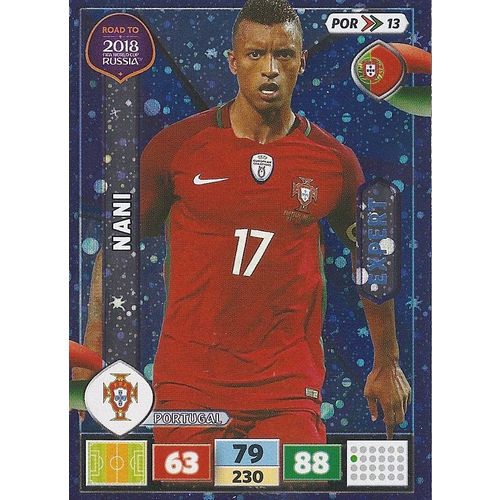 Adrenalyn XL Road to World Cup 2018: Expert - Portugal, Nani