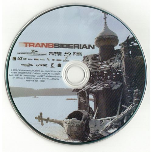 Transsiberian (Blu-ray disc) Woody Harrelson, Emily Mortimer, Ben Kingsley