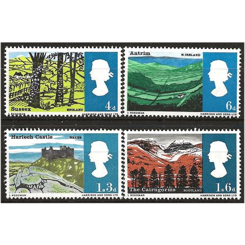 1966 SG689-692 Landscapes Set Unmounted Mint..