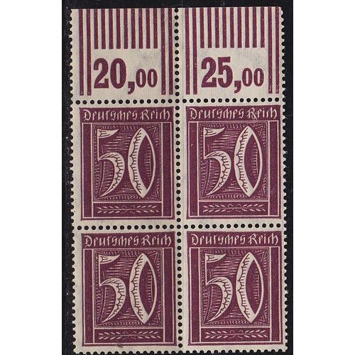 GERMANY REICH [1921] MiNr 0183 b ( **/mnh ) [01] 4er