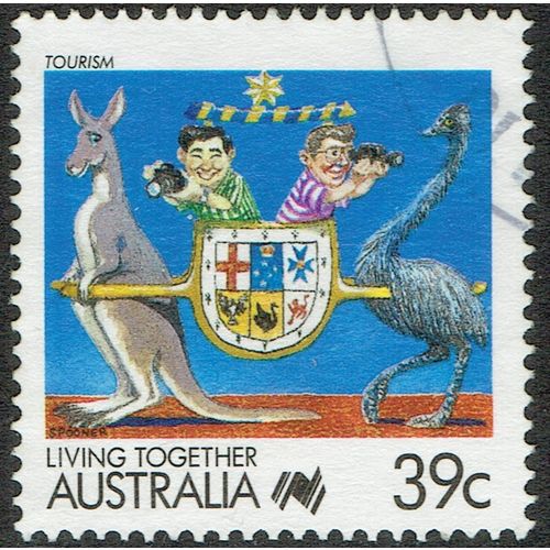 Australia 1988 Living Together 39c Multicoloured SG1121b FU