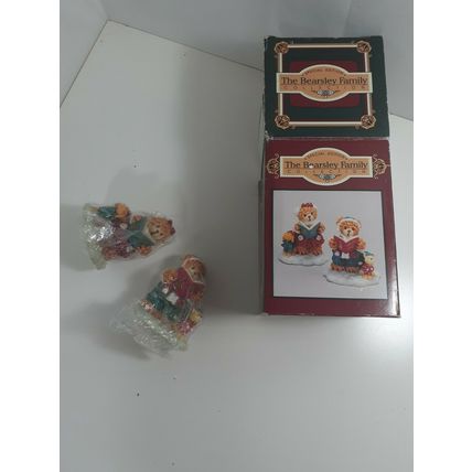 Bearsley Family Jeremiah & Penelope Figurines House Lloyd 1995 #530765