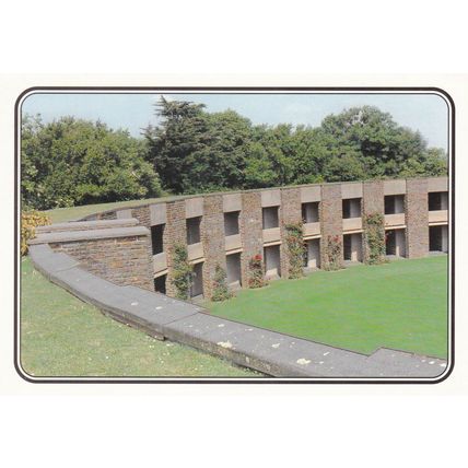 Mont de Huisnes German War Cemetery France Postcard unused VGC