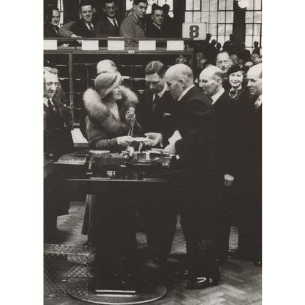 Duke & Duchess Of York Opening Mount Pleasant Sorting Office Postcard