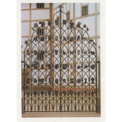 Shakespeare Centre Iron Gate London Of Animals Rare Postcard