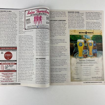 Chicago SuburbaNites Magazine November 2011