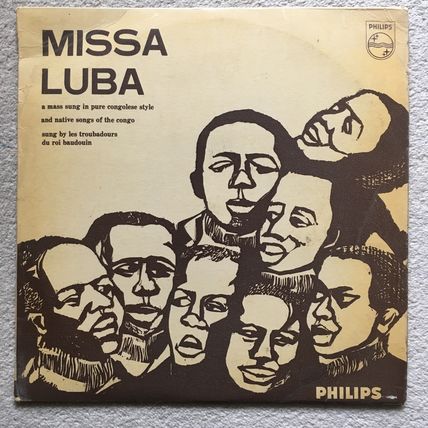 MISSA LUBA - LES TROUBADOURS DU ROI BAUDOUIN (UK VINYL LP, 1963)